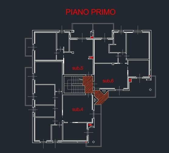 Technical floor plan 3 of 6 — partner design