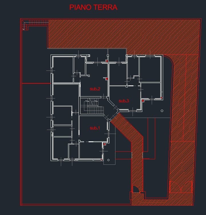 Technical floor plan 4 of 6 — partner design